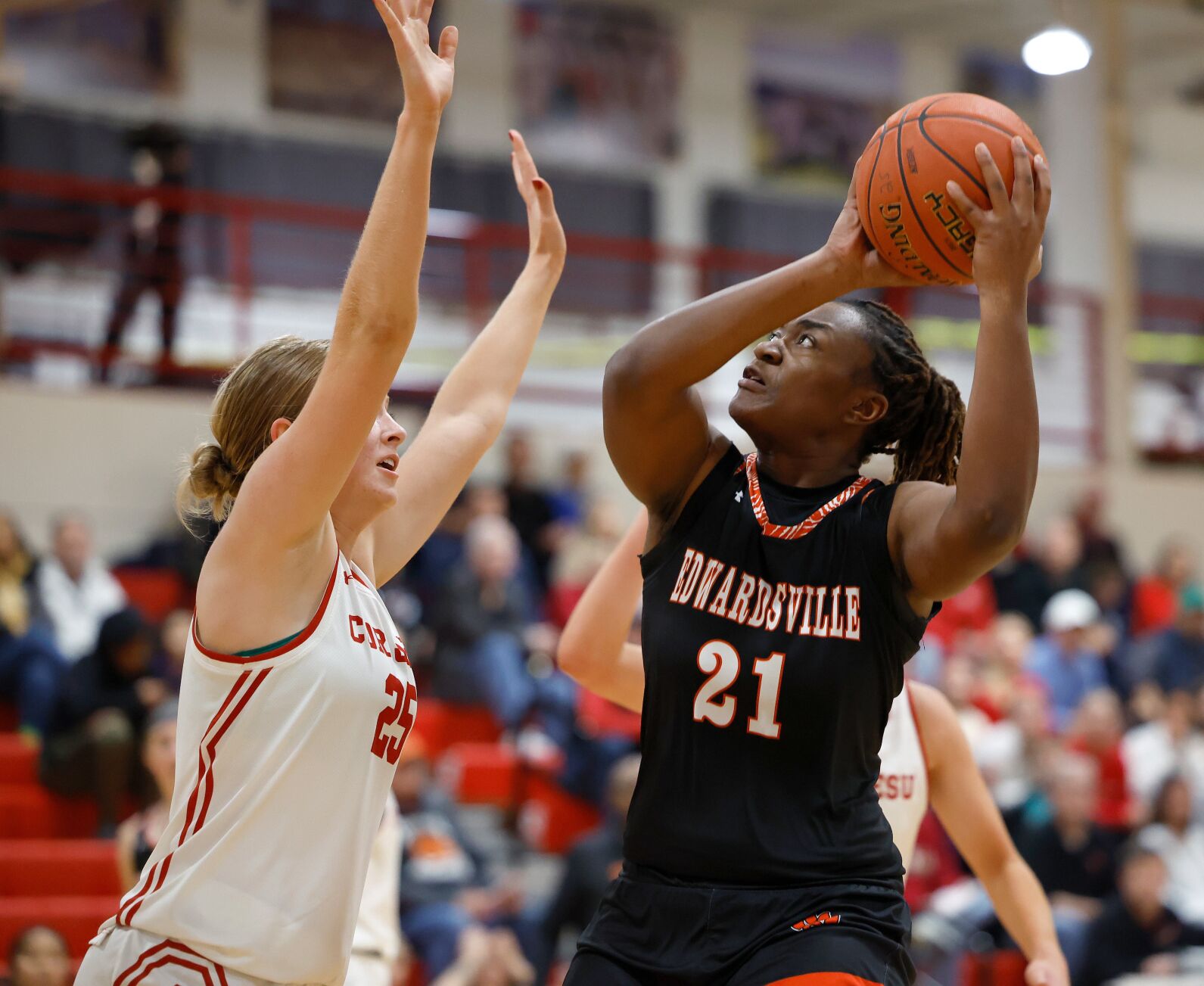 Visitation Christmas Tournament, first round: Edwardsville v. Cor Jesu